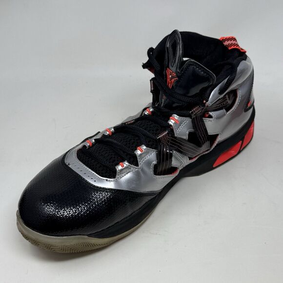 Jordan Melo M9 Basketball Sneakers Mens 12 Sliver Black Carmelo Anthony 2012 - Picture 8 of 15